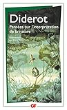 Pensées sur l'interprétation de la nature by Denis Diderot, Colas Duflo