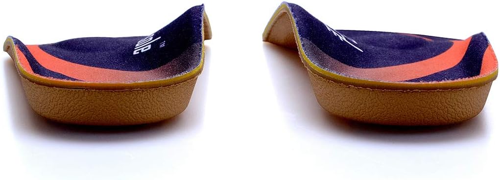 PCSsole 3/4 Length Comfort Orthotic Inserts for Flat Feet,Plantar Fasciitis, Bone Spur,Arch Support for Men and Women-Walking, Standing ((L:(Men9-11/Women10-12))): Health & Personal Care