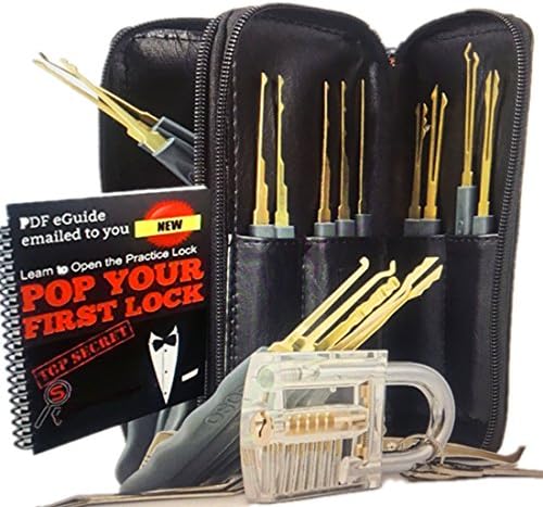 lock Practice Tools Gifts for men - Presents for men - Godfather gifts - Men Dad Grandfather Hombre Gifts Birthday Personalized Christmas Presents - Happy Birthday Unique Unusual Gifts for men25pcs