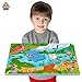Peaceful Lake Foam Floor Puzzle - 54 Soft Pieces - 12x18 Inches Mat - Educational Toy for Preschoolers and Toddlers
