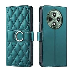 Lucyliy Compatible with Oppo Reno12 F 4G Case Flip