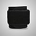 Yosoo Athletic Wrist Support Gym Breathable Neoprene Elastic Wrist Brace Golf Strap Compression Pad for Men and Women Working out, One Size Adjustable, Black ,Single