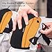 BESKAR Pro Flooring Knee Pads with Heavy Duty Foam Padding and No-slip Leather Stabilizers, Durable Straps & Adjustable Easy-Fix Clips, Kneepads for Work, Construction,Gardening, Cleaning & Roofing