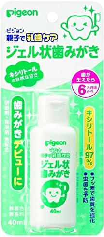 Tooth Care Pigeon Baby Teeth Care Tooth Paste Gel 40ml (Harakjuku Culture Pack)