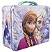Disney Frozen 3D Design Embossed - Metal Tin Lunchbox (Purple)