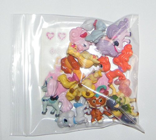 Disney Princess Palace Pets Figure Set of 12 Mini Cake Toppers / Cupcake Party Favor Decorations with Special Princess Temporary Tattoos! - Thumbnail 6