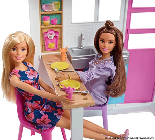 3 Barbie+Doll+House+Playset+Multicolor
