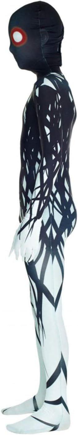 Morphsuits Official Zalgo Urban Legend Kids Halloween Fancy Dress Costume - Small (Age 6-8), Black - Image 3