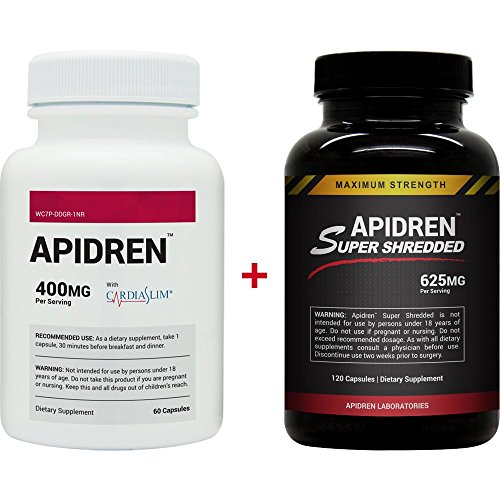 Apidren and Apidren Super Shredded - Diet Pill Combo Pack Apidren and Apidren Super Shredded - Diet Pill Combo Pack