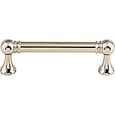 Top Knobs TK802PN Serene Collection 3-3/4" Kara Pull, Polished Nickel