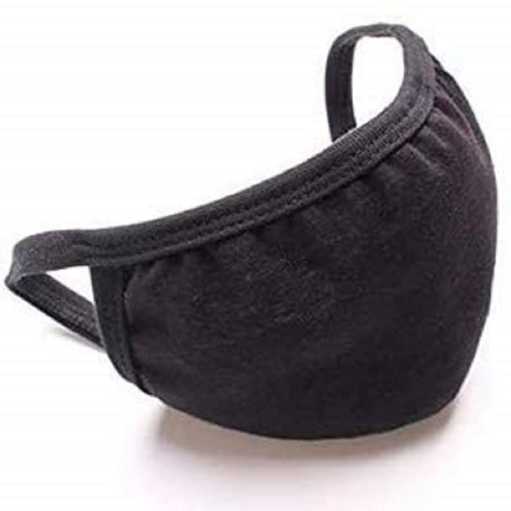 Boolavard Face Mask Bandana Dustproof Facial UV Protective Multiple Layers Cover Reusable Washable for Women Men (3pc Cotton)