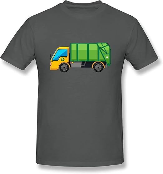 Amazon 漫画のごみ収集車 メンズ Tシャツ 半袖tシャツ おおきいサイズ 夏服 スポーツ カップル セット 吸汗速乾 ｔシャツ 綿100 男女兼用 Tシャツ カットソー 通販