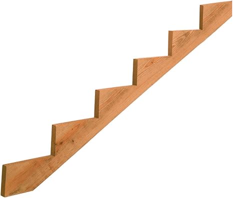 Amazon Co Jp 6 Step Pressure Treated Cedar Tone階段stringer Diy Tools Garden