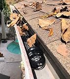 10 Gutter Cups Gutter Guards - 15 Feet Long - Best Gutter Screen Protection - DIY Gutter Guard