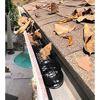 20 Gutter Cups Gutter Guards - 30 Feet Long - Best Gutter Cover Protection - DIY Gutter Guard