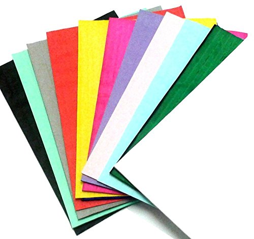 12-Pack Honeycomb Pad for Crafts with 0.5 inch glue line (7 X 9.5 Inches, Assorted Colors)