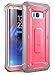 SUPCASE Unicorn Beetle Pro Series Case Designed for Galaxy S8, Full-Body Rugged Holster Case Without Screen Protector for Samsung Galaxy S8 (2017 Release) (Pink/Gray)