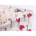 Flamingo Storage Bin Toy Basket Collapsible Box Chest Organizer Water-Resistant, Great for Bedroom, Closet, Kid's Toys, & Laundry, Gift Baskets