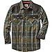 Legendary Whitetails Men's Rancher Shirt Army Shed Plaid Medium