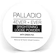 Palladio 4 Ever+Ever Mattifying Loose Setting Powder, Brighten Dark Circles, Lightens, and Creates a Look Of Luminosity, Soft, Radiant Finish All Day Wear, (Brightening Powder)