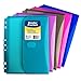 C-Line Super Heavyweight Poly Mini Size Binder Pocket, 5.5 x 8.5 inches, 7-Hole Punched, 1 Pocket, Color May Vary (08730)