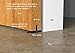 DIYHD 6ft Rustic Black Bent Straight Sliding Barn Wood Closet Door Interior Door Sliding Track Hardware Kit