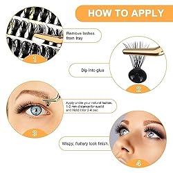 Lash Clusters 50D-0.07D-15mm B&Q LASH Individual