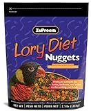 ZUPREEM 230190 Lory Diet Nugget Food, 2.5-Pound