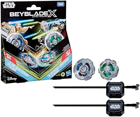 Hasbro Beyblade X und Star Wars Collab, Obi-Wan Kenobi 4-60P vs. General Grievous 3-80HN