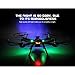 Drone, OOTTOO RC Headless WiFi FPV 2MP HD Camera Quadcopter 2.4GHz 4CH 6-Axis Gyro Phone App Control UAV with 1100mah Battery High Pressure Diy Toy for Kids -Black