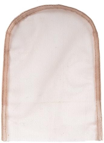 GEX 4"4" Lace Net Basement Foundation for Making Lace Top Closure 1#Light Brown