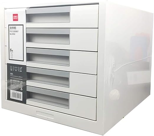 Wsnbb 5 Layer File Cabinet Drawer A4 Paper Data Cabinet Plastic