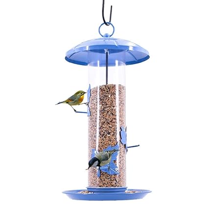 Amazon Com Muwnq Wild Bird Hanging Feeder Garden Seed Feeder