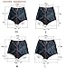 iloveSIA Women's Sexy Shorts Hot Pants High Waist Black Size L