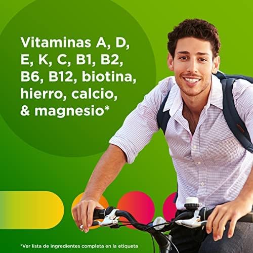 Adultos Y Adolescentes, Complemento Multivitamínico, Sin Gluten, 30 Comprimidos