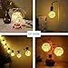 LED Globe Bulb For Ambient Light, KINGSO G95 DIY UL Listed Decorative Vintage Accent Light Bulb E27 Base 3W For Dinner Cafe Bar Attic Stairwell (Warm White)