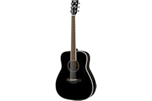 Yamaha FG820 Acoustic Guitar, Black