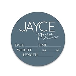 Birth Stat Sign Personalized for Newborn Baby