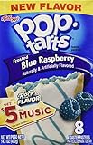 Kelloggs Pop Tarts Frosted Blue Raspberry, 2 Boxes of 8 Pastries