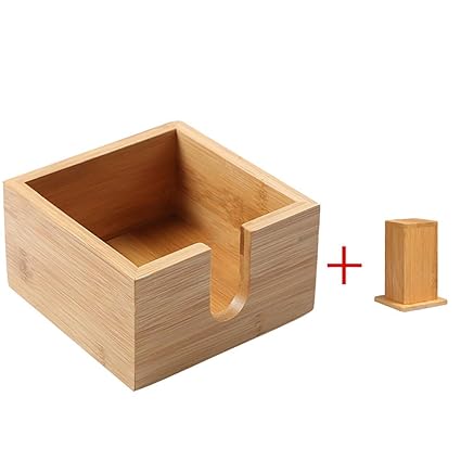 Buy Tissue Box Dispenser Storage Office Home Organizer Toothpick