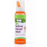 Boogie Mist Sterile Saline Nasal Spray for Baby and Kids Sensitive Noses Clear Congestion, Fresh Scent, 3.1 Ounce