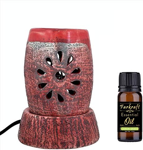 Farkraft's Fancy Red Aroma Diffuser | Fragrance: Lemongrass