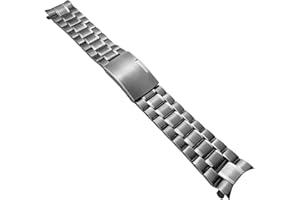 HiCycle2 Watch Band Bracelet Replacement For Omega Speedmaster 18mm Solid Link Stainless Steel