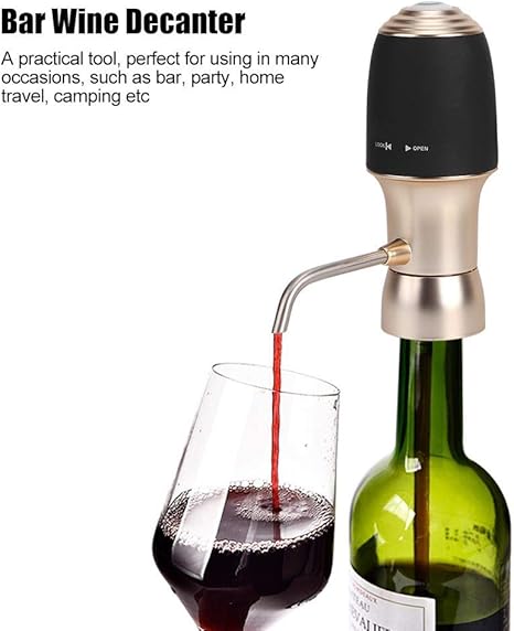 Aireador de vino, bomba dispensadora de aireador de vino eléctrico