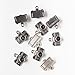 Cherry Blossom Beads 14x15mm Classic Camera Charm - 10 per bag