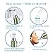 BFULL Advanced Tap Water Bottle Filter Set with 4-Stage Integrated Rapid Water Purification for Backpacking, Camping, Hiking and Travel, BPA-Free, S & L Size, Twin Pack (2pcs)