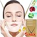 V Line Mask Chin Up Patch Double Chin Reducer | V Line Lifting Face Neck Mask | Tightening Firming Moisturizing Collagen Chin Mask | V Shape Face Lifting V Zone Mask Tape Set of 5 Pack