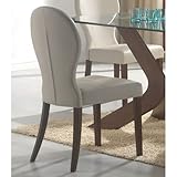 San Vicente Upholstered Dining Side Chairs Cream