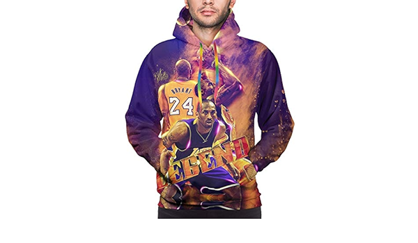 kobe bryant purple moletom com capuz