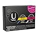 U By Kotex 4 Regular Tampons and 2 Thin Liners Travel Pack (2 Pack)